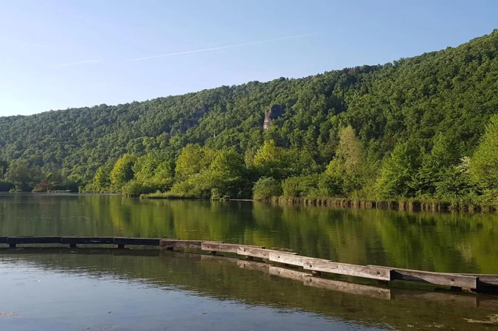 Im Altmühltal-Gebieden zomer 20km