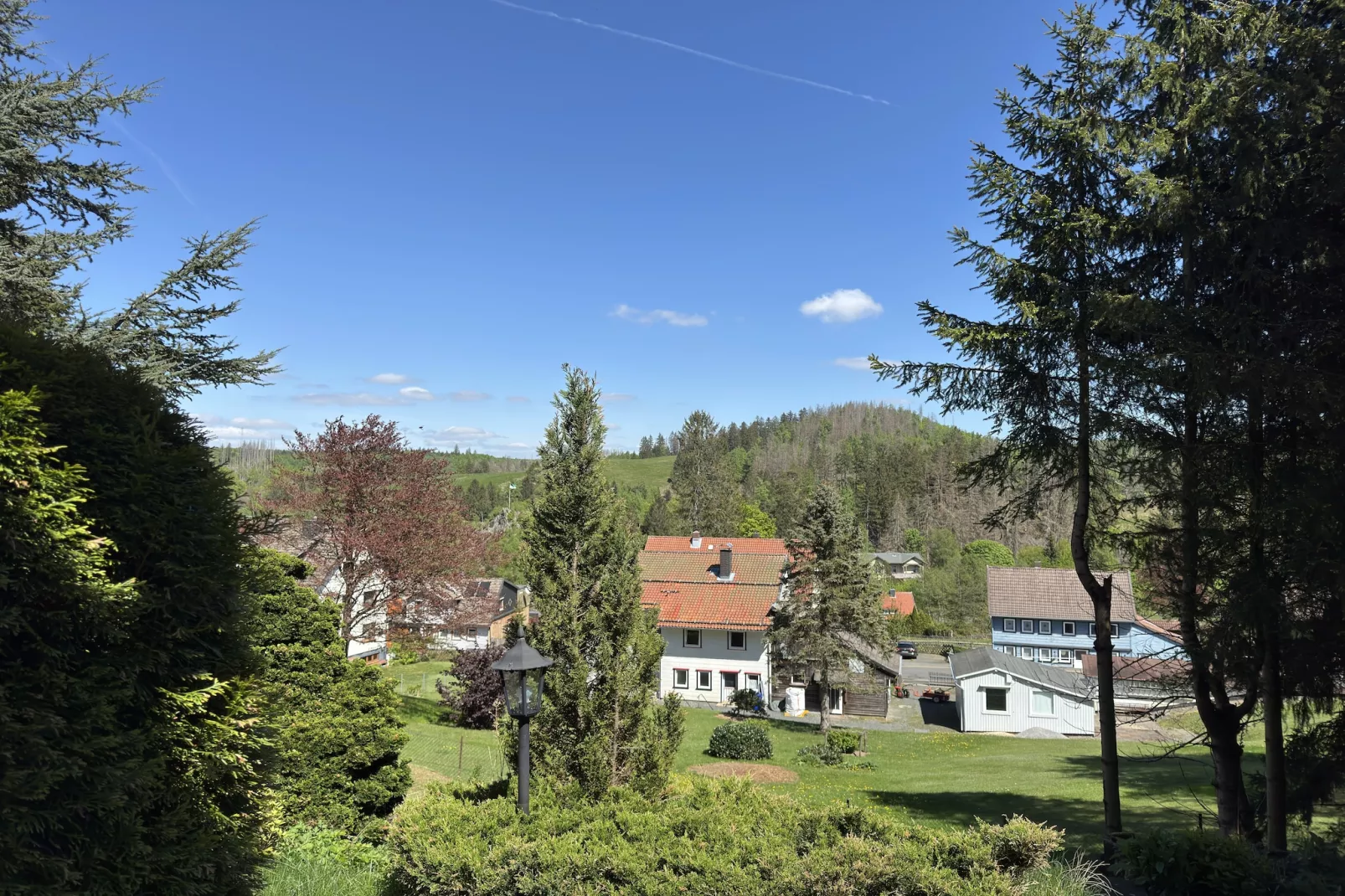 Bärenhütte 6 Personen-Uitzicht zomer
