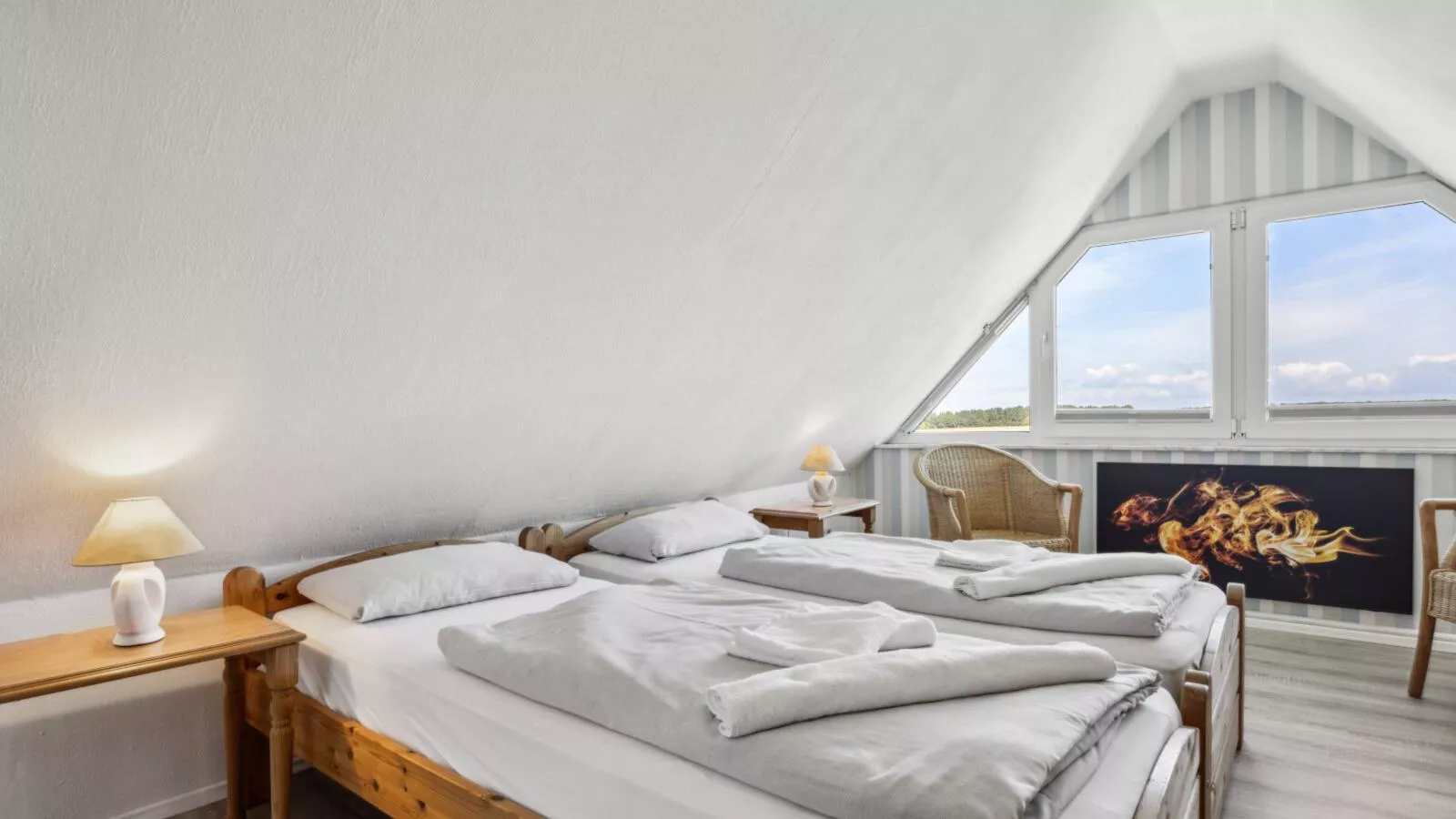 Nordlicht - Leuchtturm OG-Slaapkamer