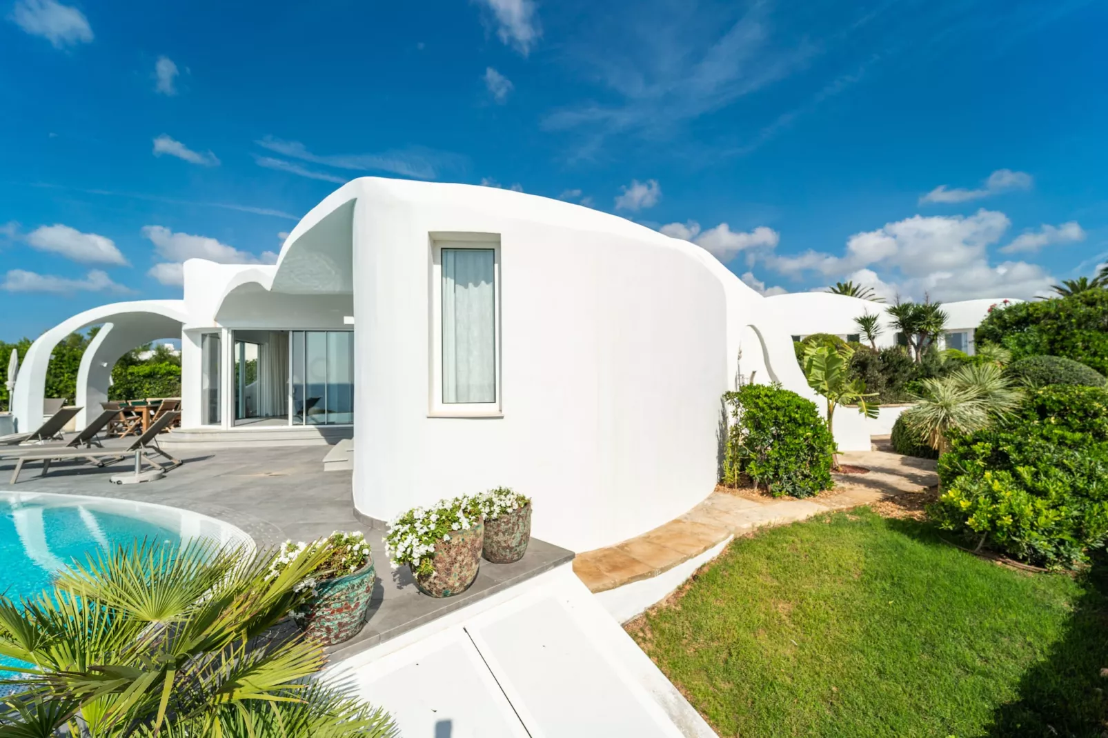 Villa Gaudina-Buitenkant zomer