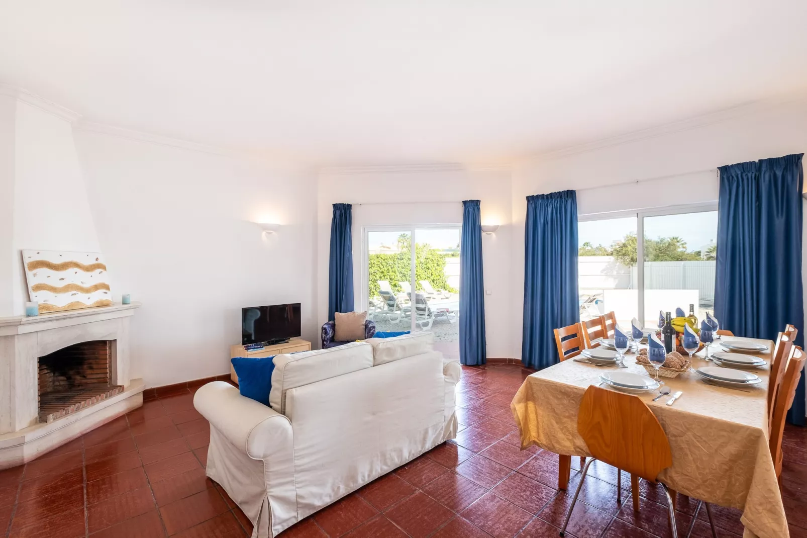 Villa Bermudas-Woonkamer