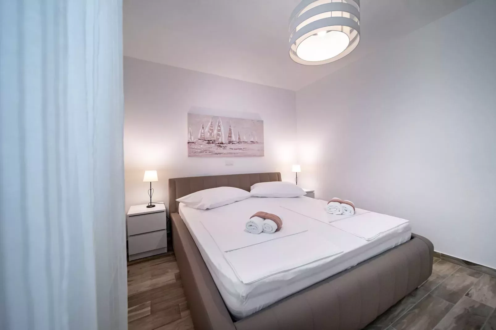 Villa Guliva - Apartment Blue Sea with Sea View-Slaapkamer