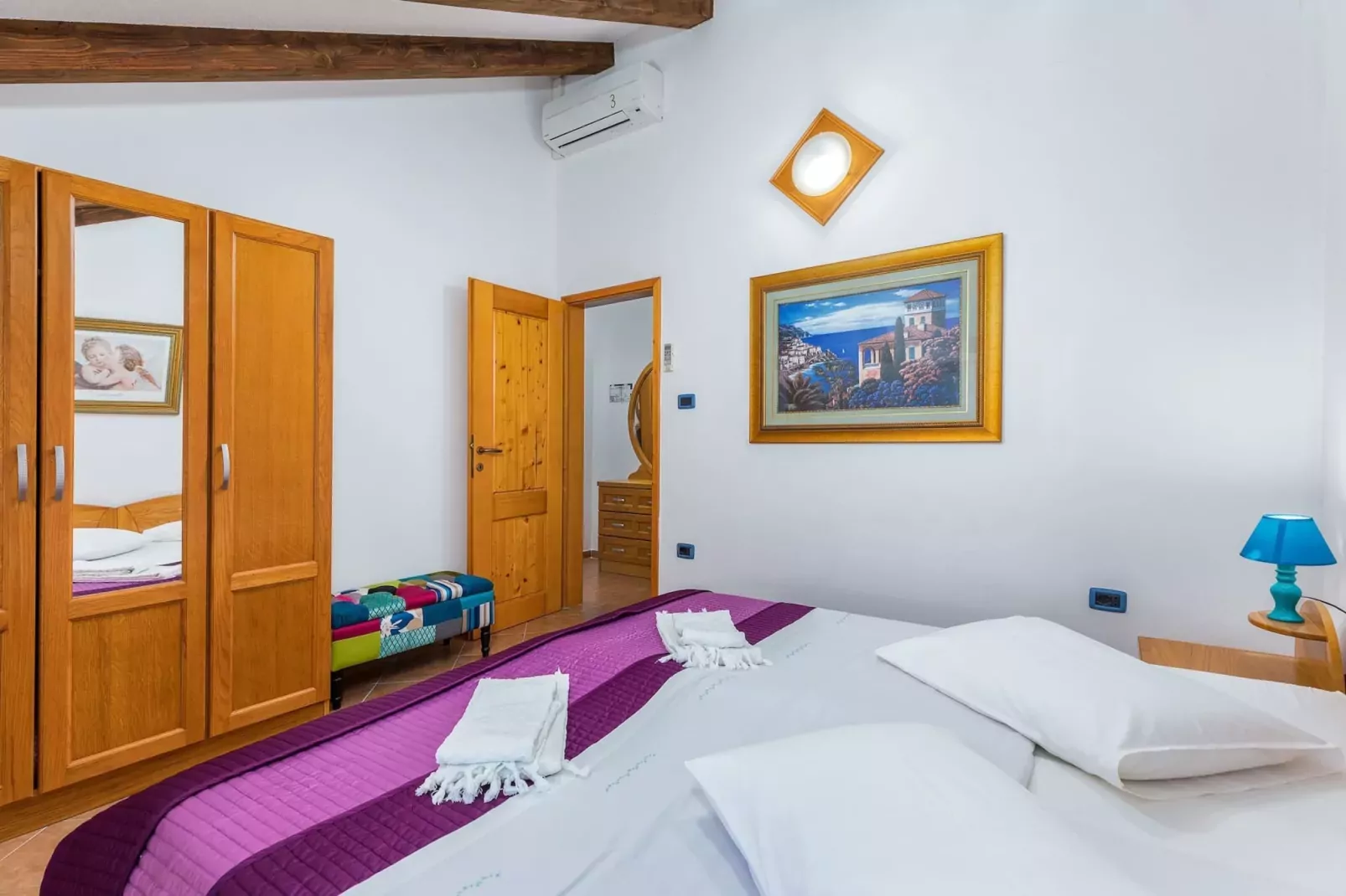 Apartment Venezia (4+2) - Lungomare Cres-Slaapkamer