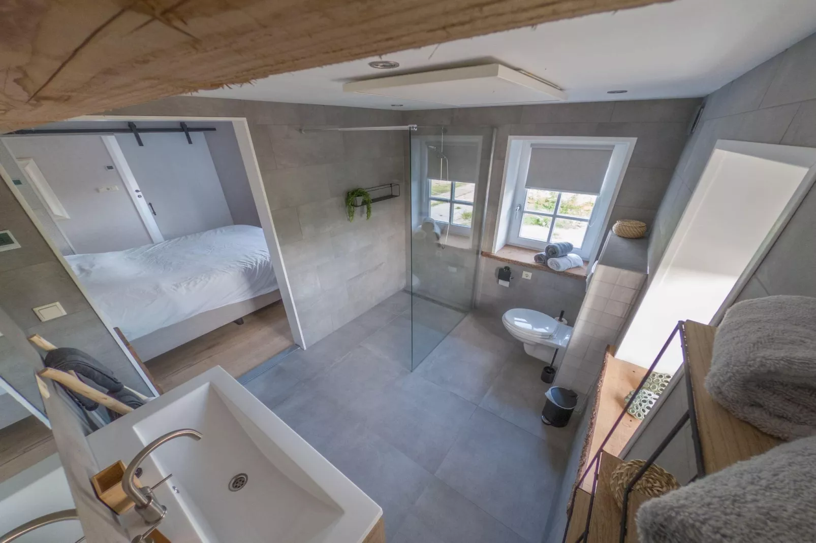 De oude stal-Badkamer