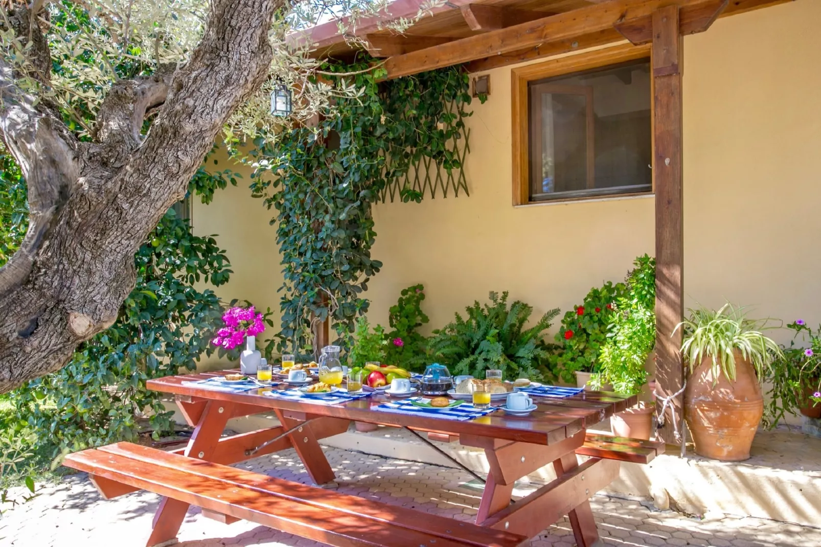 Villa Agapi-Terrasbalkon