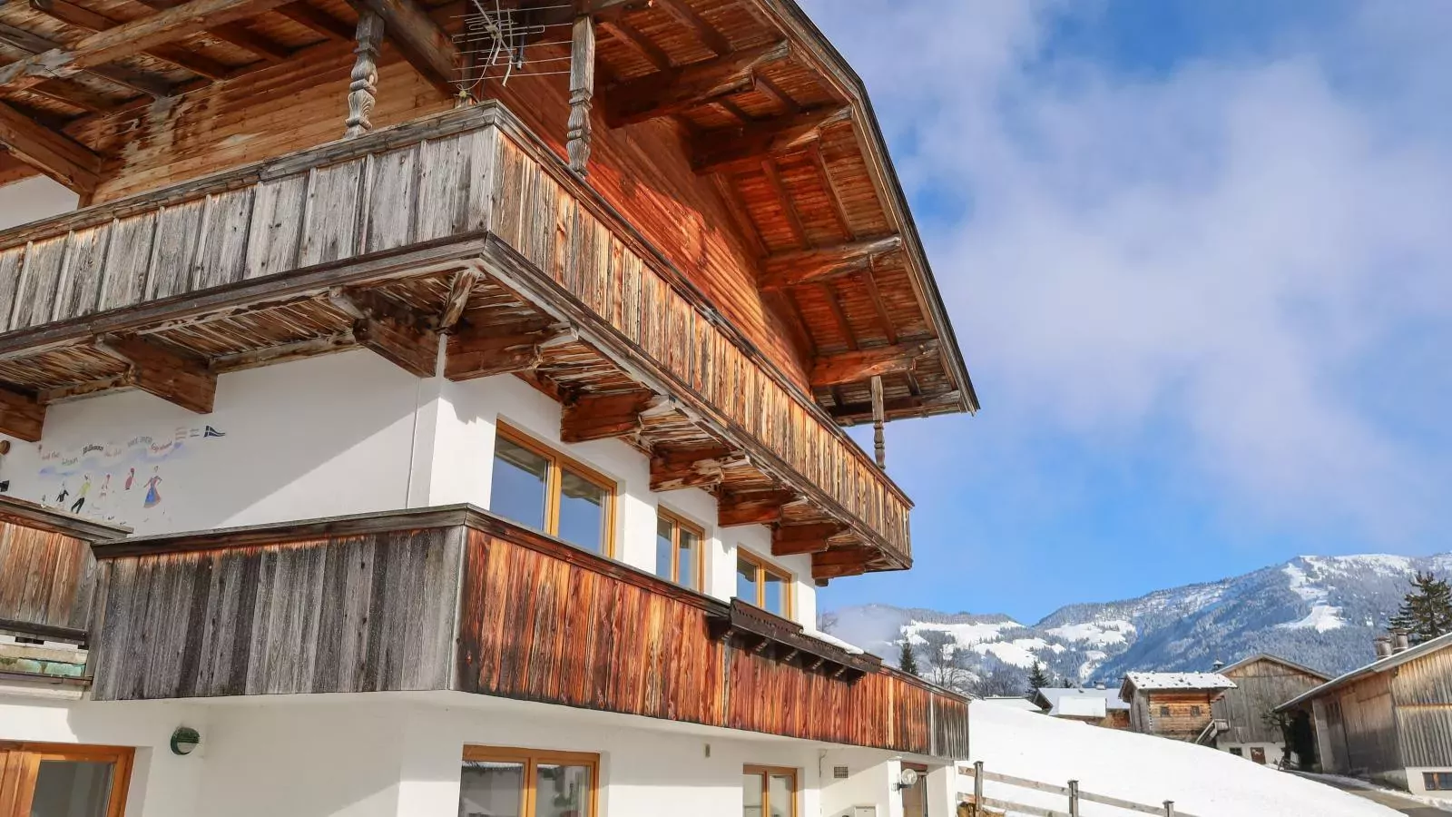 Tirola Chalet Alpbach-Exterieur winter
