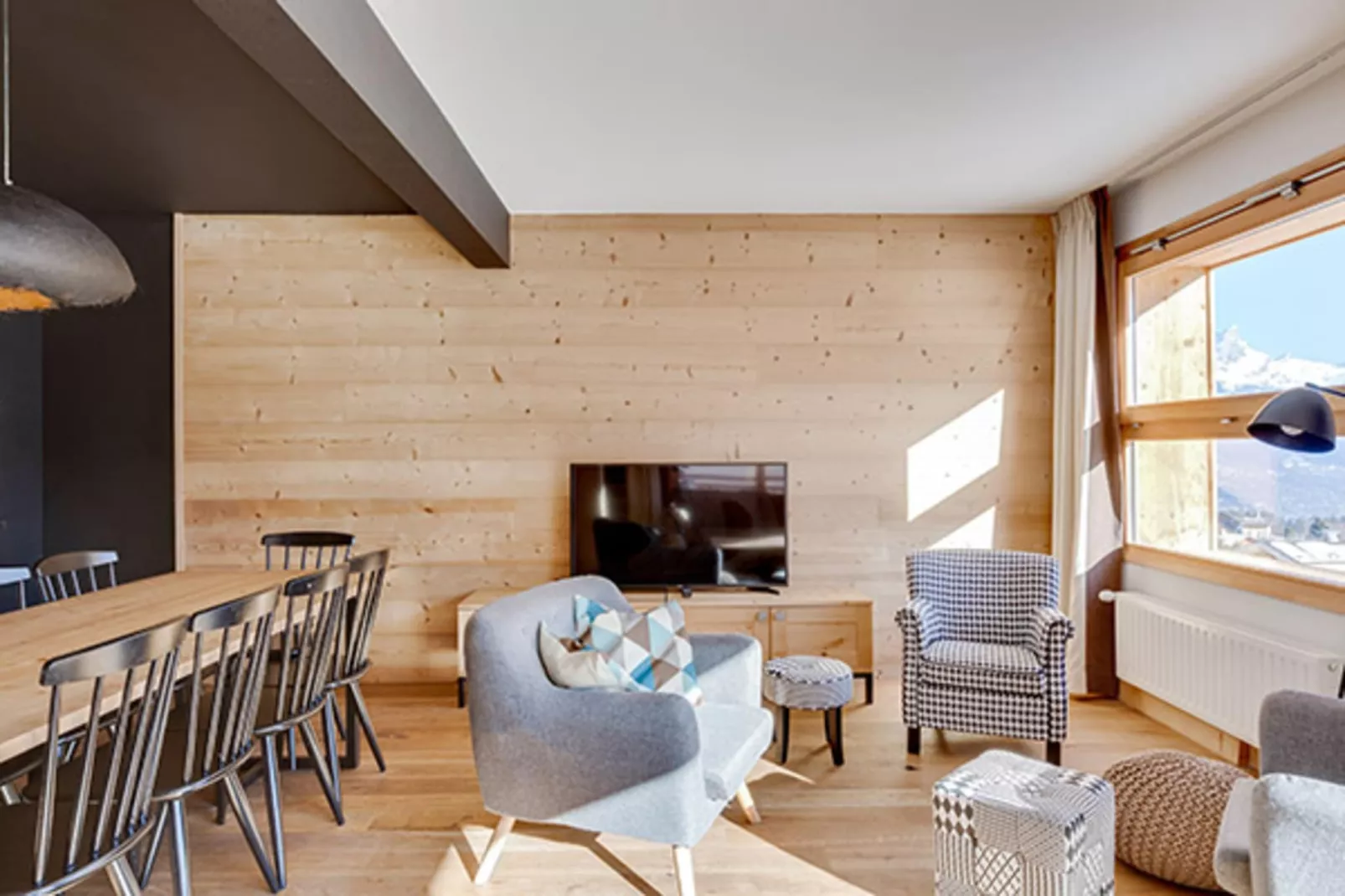 COMBLOUX Les Fermes du Mont Blanc - D50P-Woonkamer