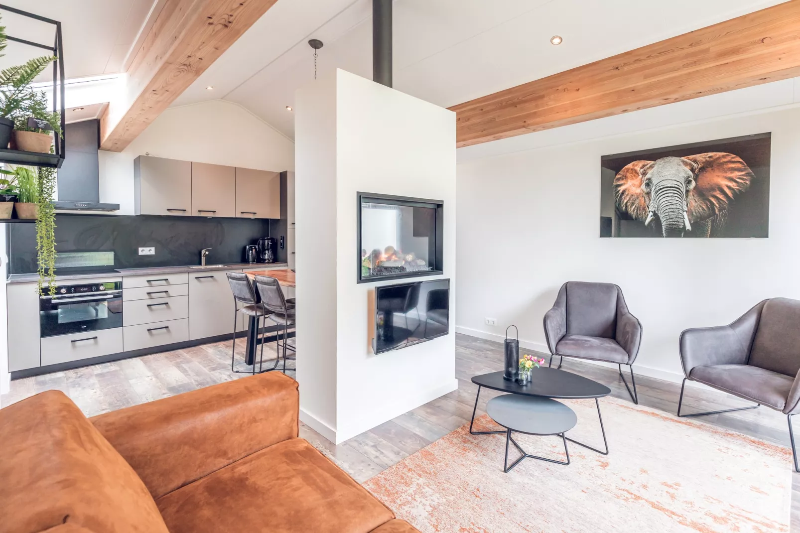 Ecovilla | 2 - 4 persons-Woonkamer