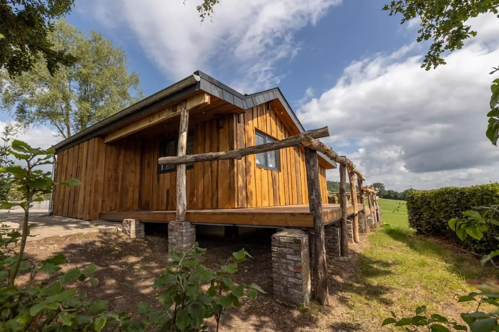 Chalet Bulle-Buitenkant zomer
