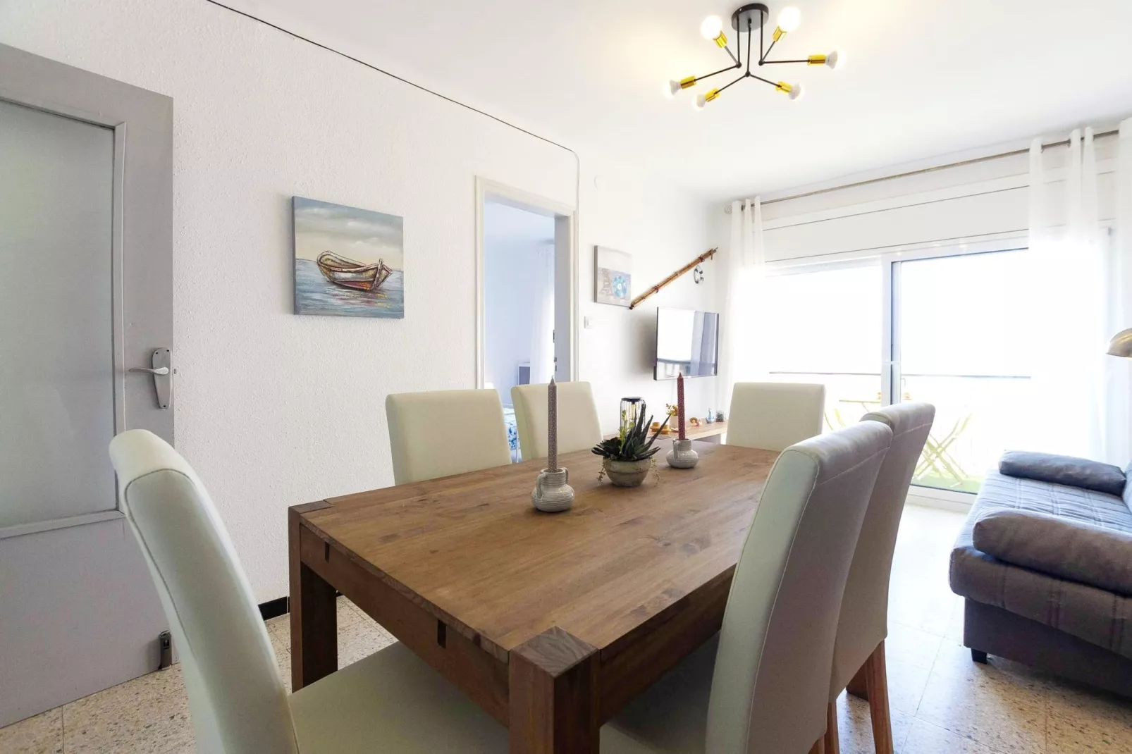 1221 MOLINO 60 m Playa-Eetkamer
