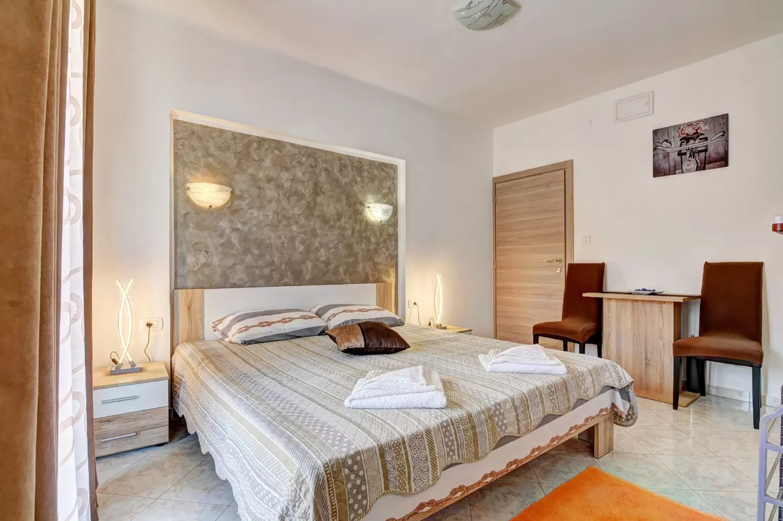 Kajfes A2 - Lovely Studio Apartment with Terrace-Plattegrond