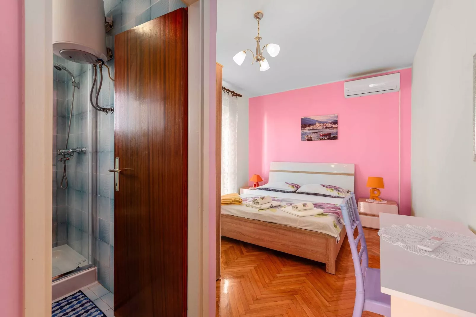 Apartments Barbarella - Three Bedroom Apartment A2-Slaapkamer