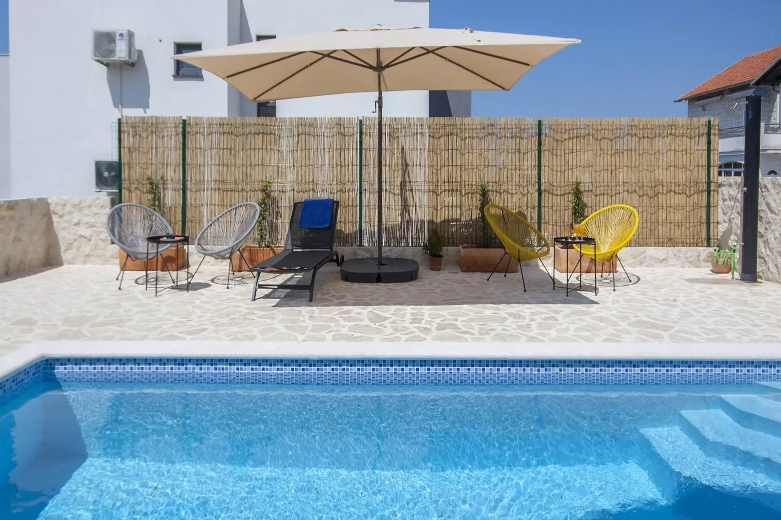 Apartments Tonia - Apartment Mala A1-Zwembad