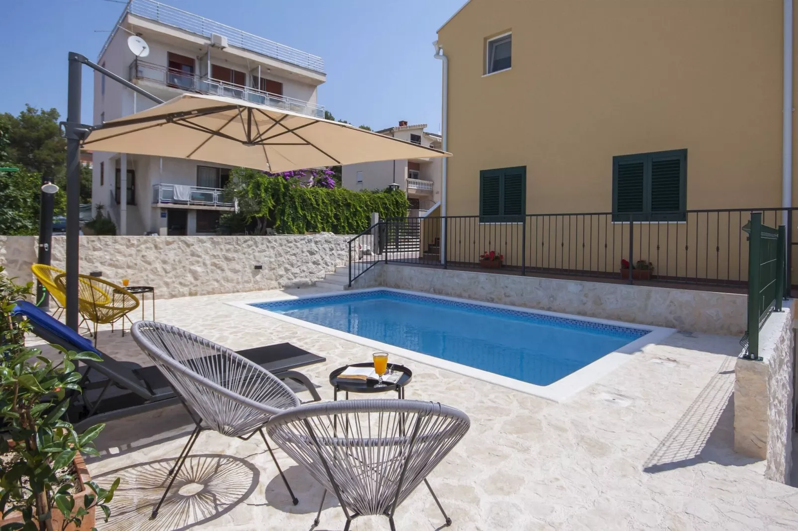 Apartments Tonia - Apartment Tonia A2-Zwembad