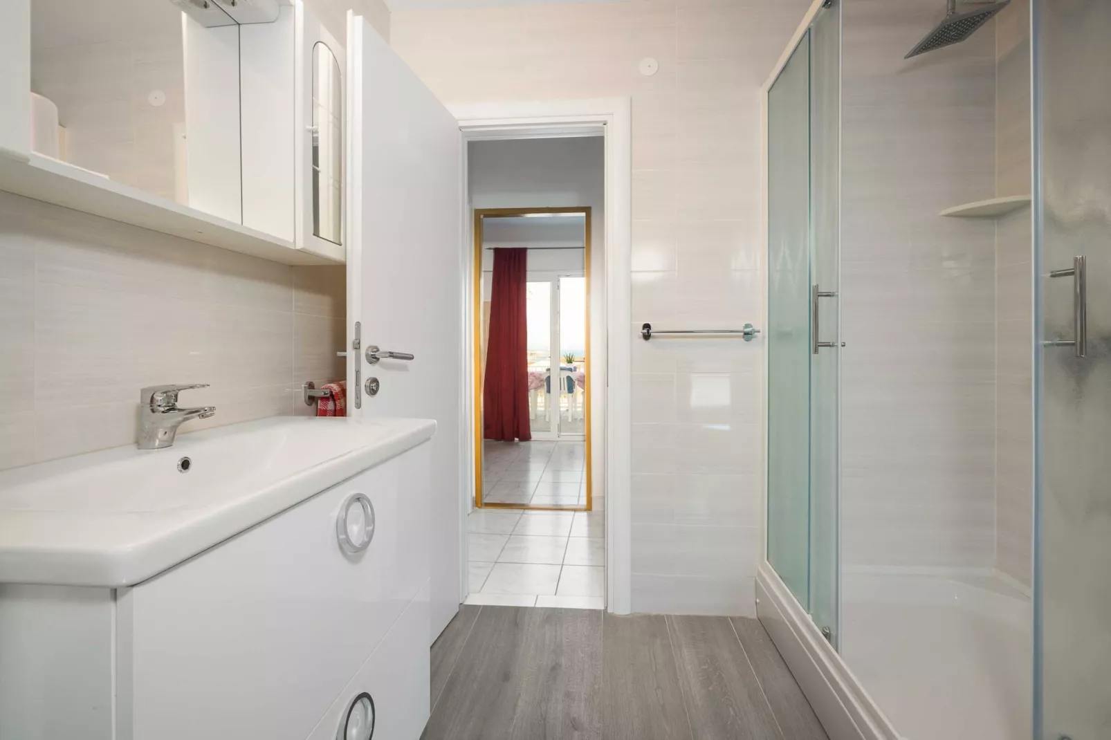 Apartments Anna - Studio Apartment-Badkamer