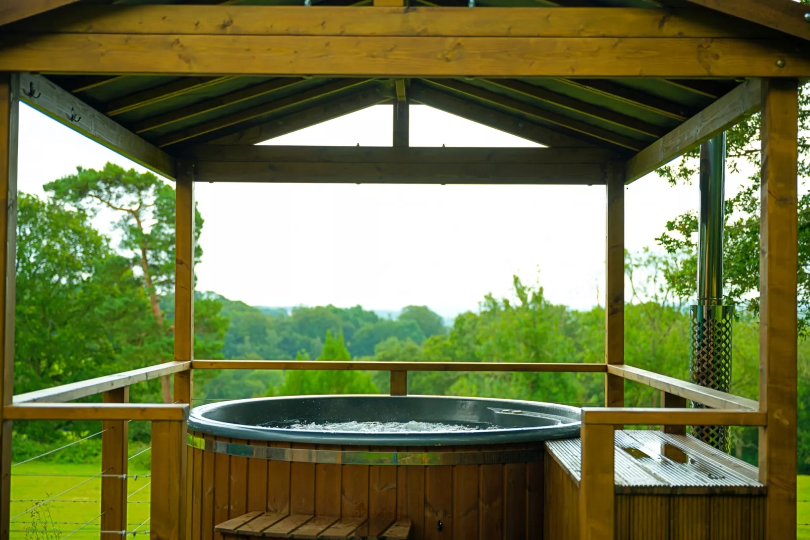 Knole Luxury Dome-Buitenlucht