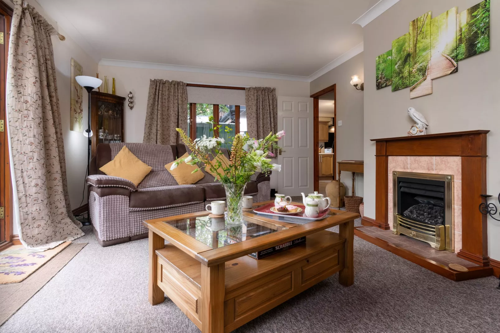 The Grove Annexe-Woonkamer