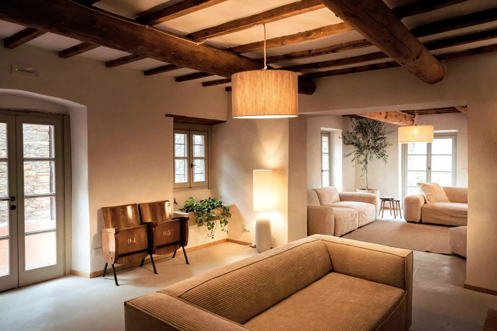 Agriturismo Tenuta Seriole-Woonkamer