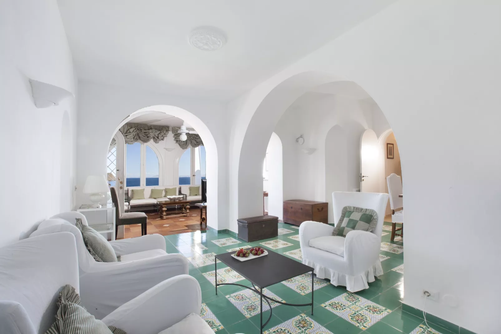 Villa San Montano-Woonkamer