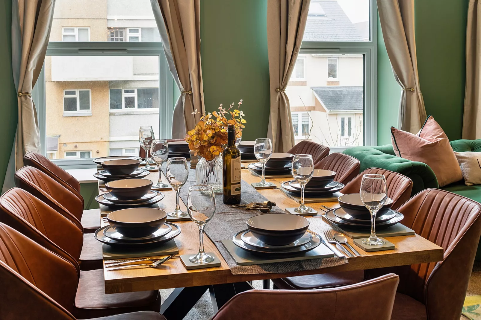 Peace Retreats Penthouse-Eetkamer