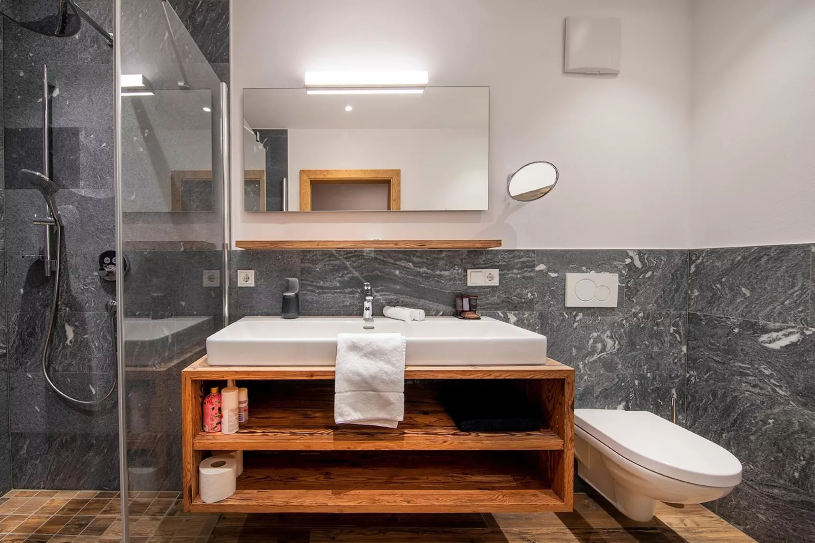 Nationalpark Chalet Gabelspitze-Badkamer