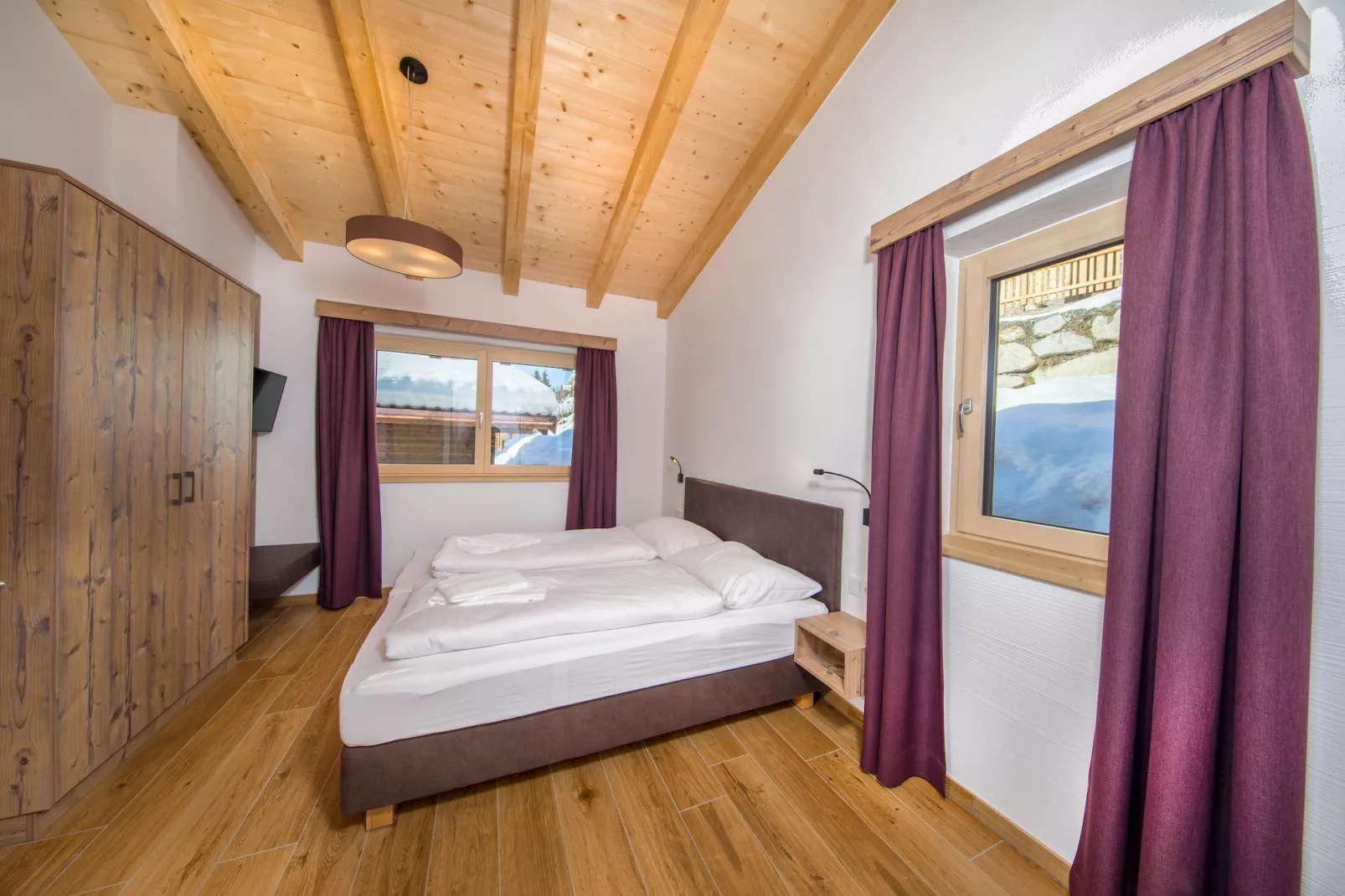 Nationalpark Chalet Quirl-Slaapkamer