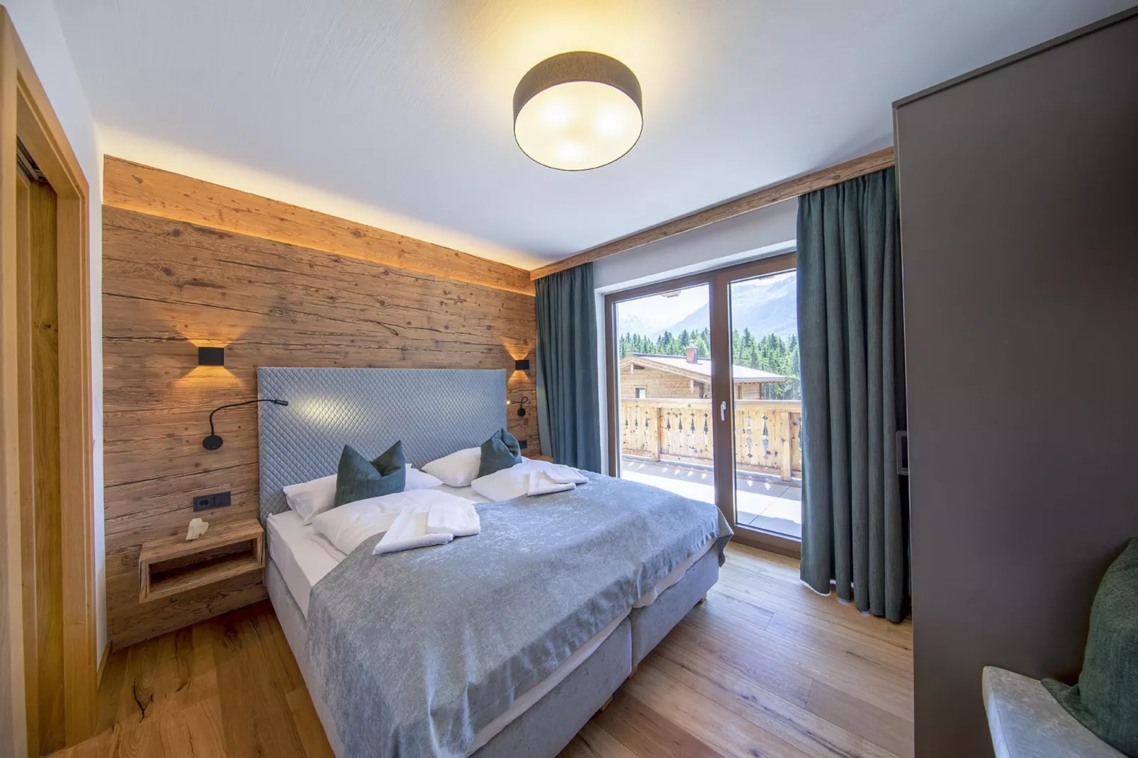 Nationalpark Chalet Mittereggspitze-Slaapkamer