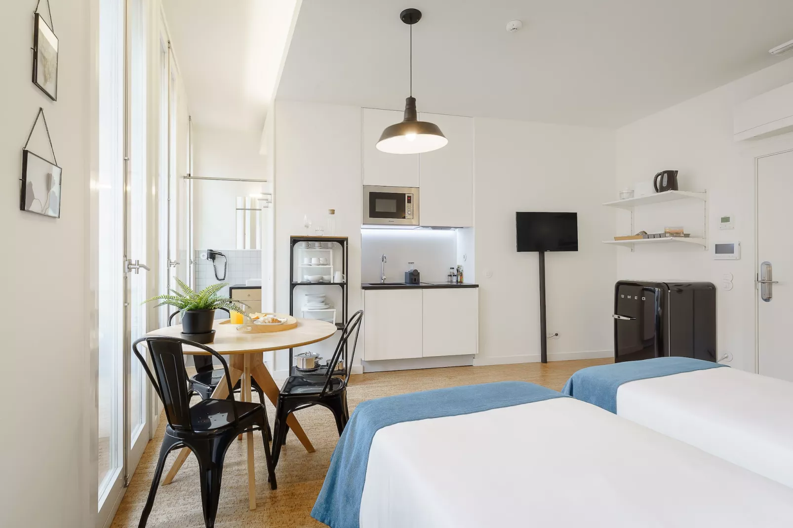 Cotton Cozy Nightlife Studio 201-Slaapkamer