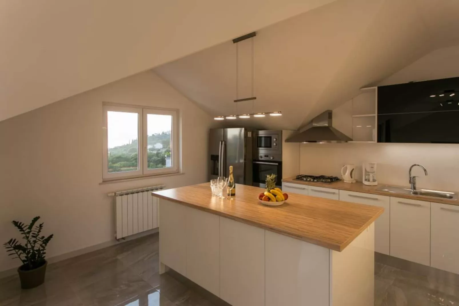 Apartments Villa Dubrovnik - Three Bedroom Apartment - Penthouse with Hot Tub-Keuken