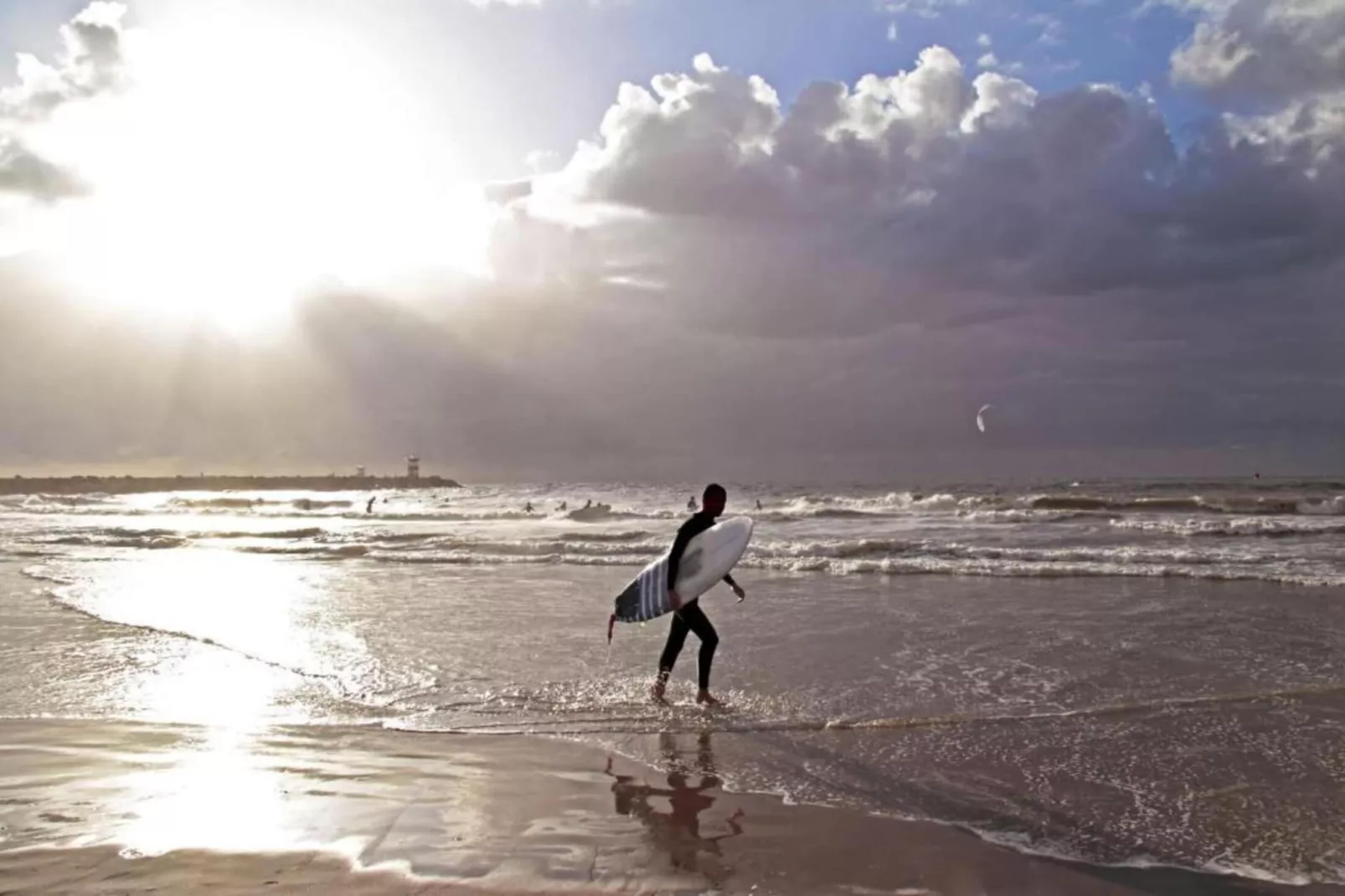 Strandpark Vlugtenburg 15-Gebieden zomer 1km