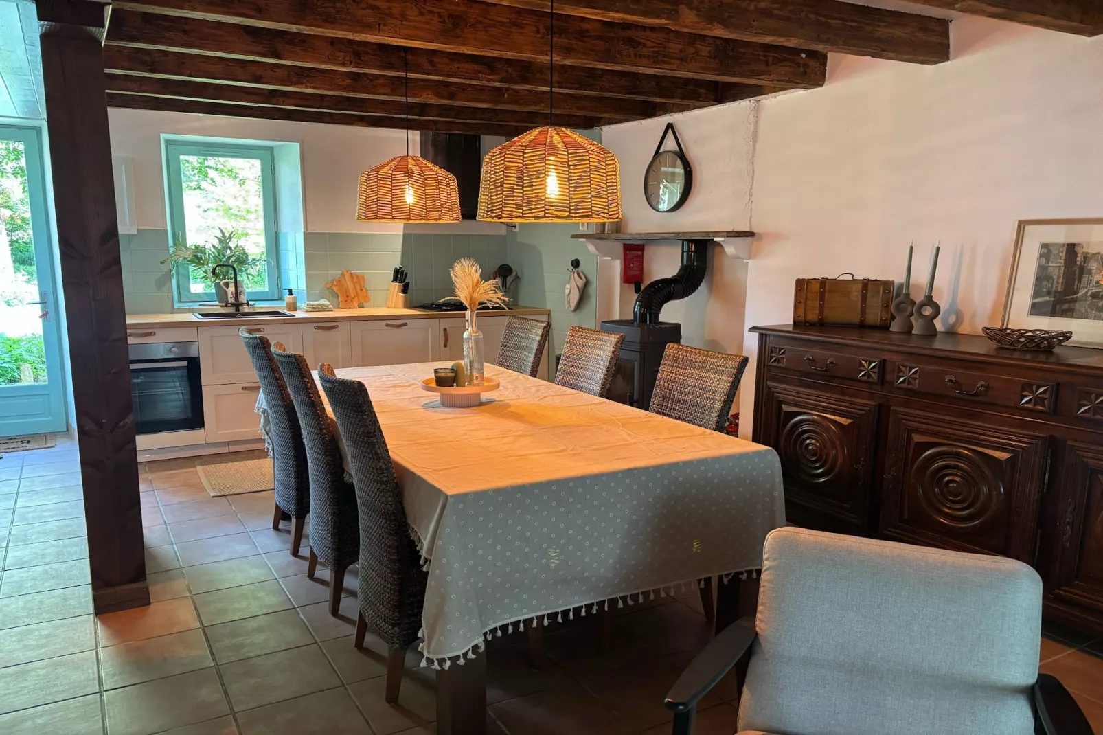 Gîte d'Artisan-Eetkamer