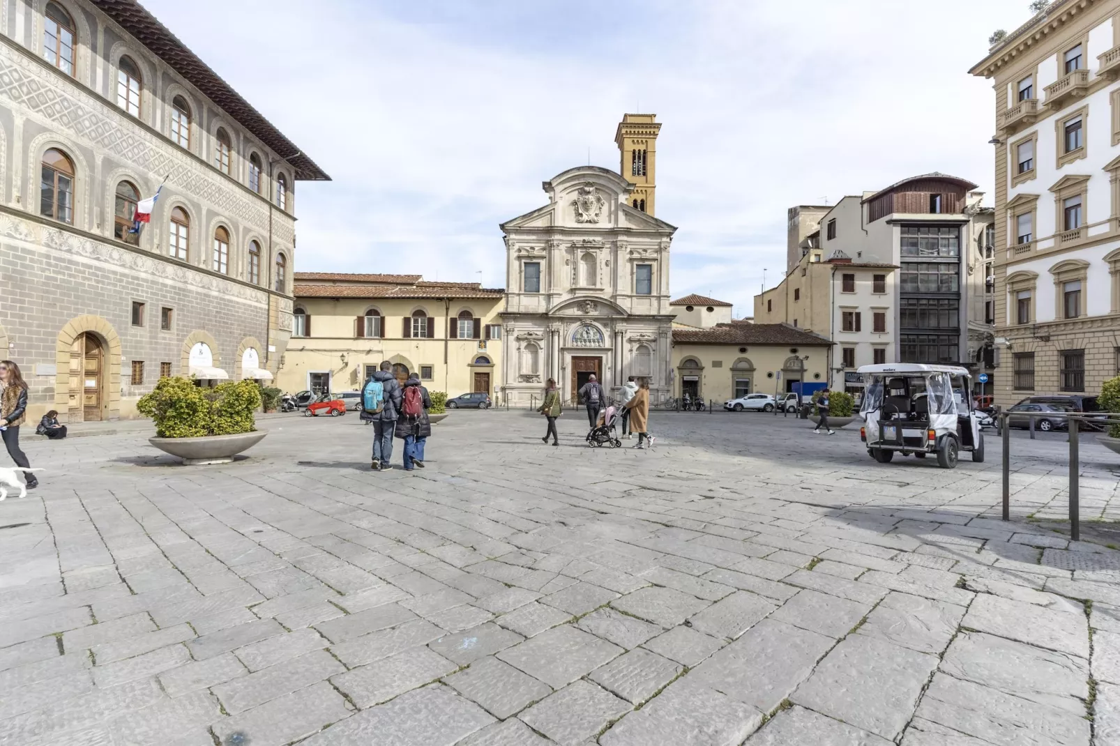 Firenze Bellosguardo-Gebieden zomer 5km