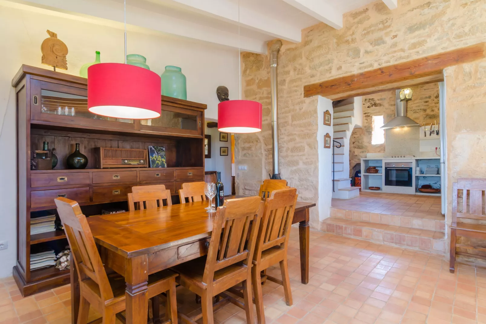 Villa Es MolÍ Des Trenc-Eetkamer
