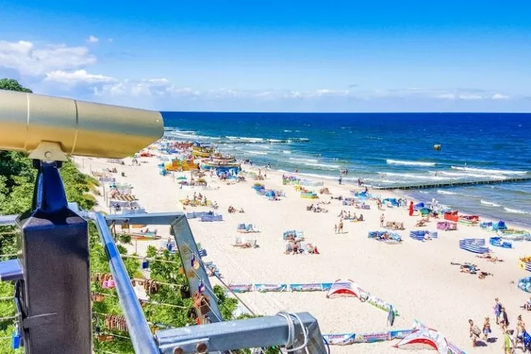 Studio wakacyjne nr 8 dla 4 osób ze śniadaniami Rewal-Gebieden zomer 1km
