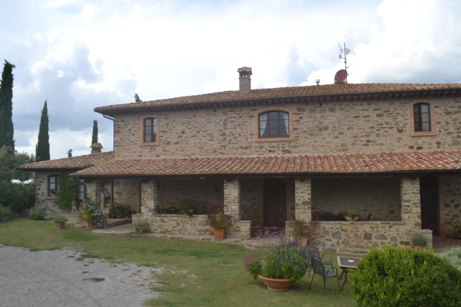 Villa Montecucco-Buitenkant zomer