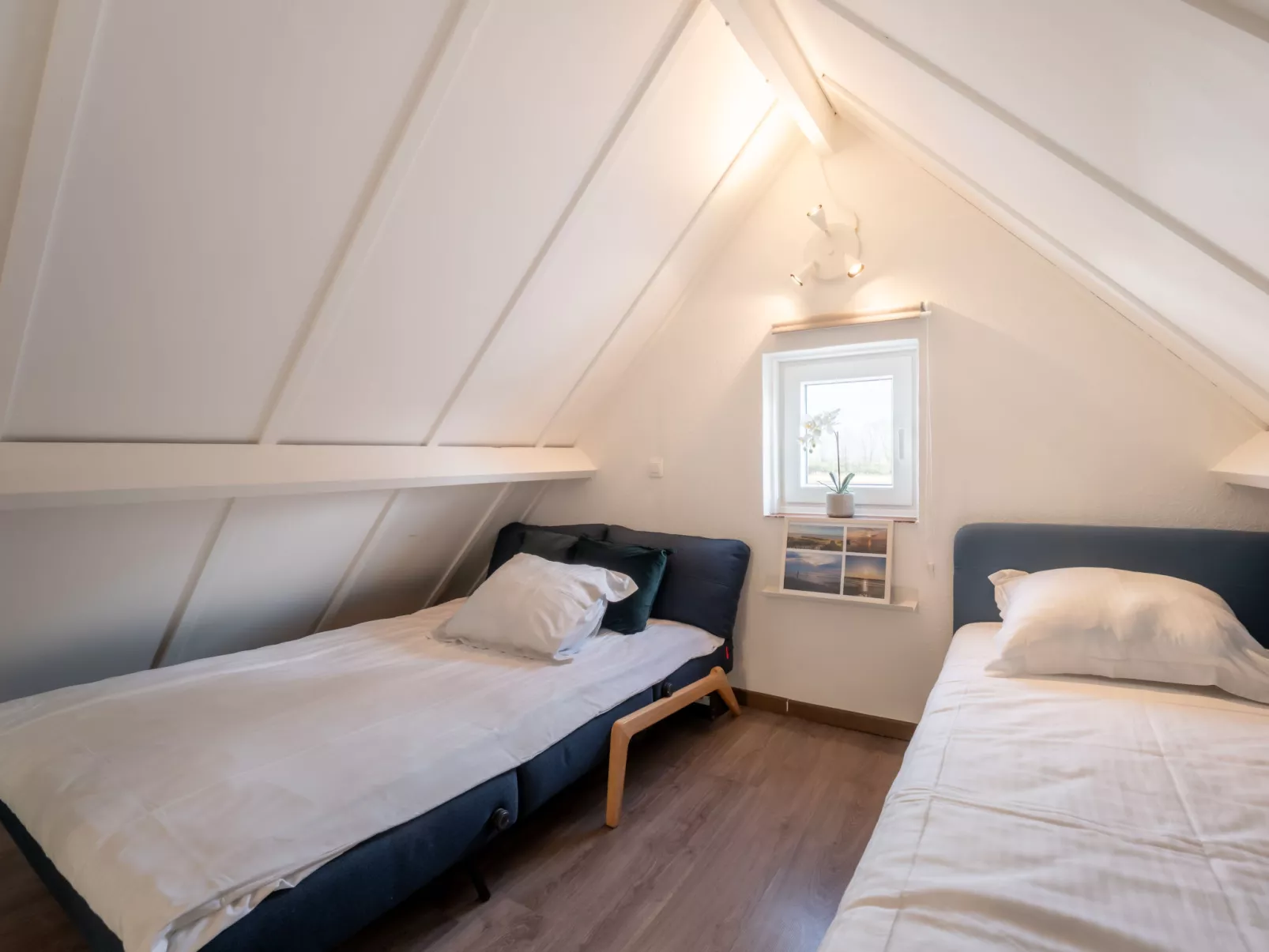 Beluga with parking and shared pool-Binnen