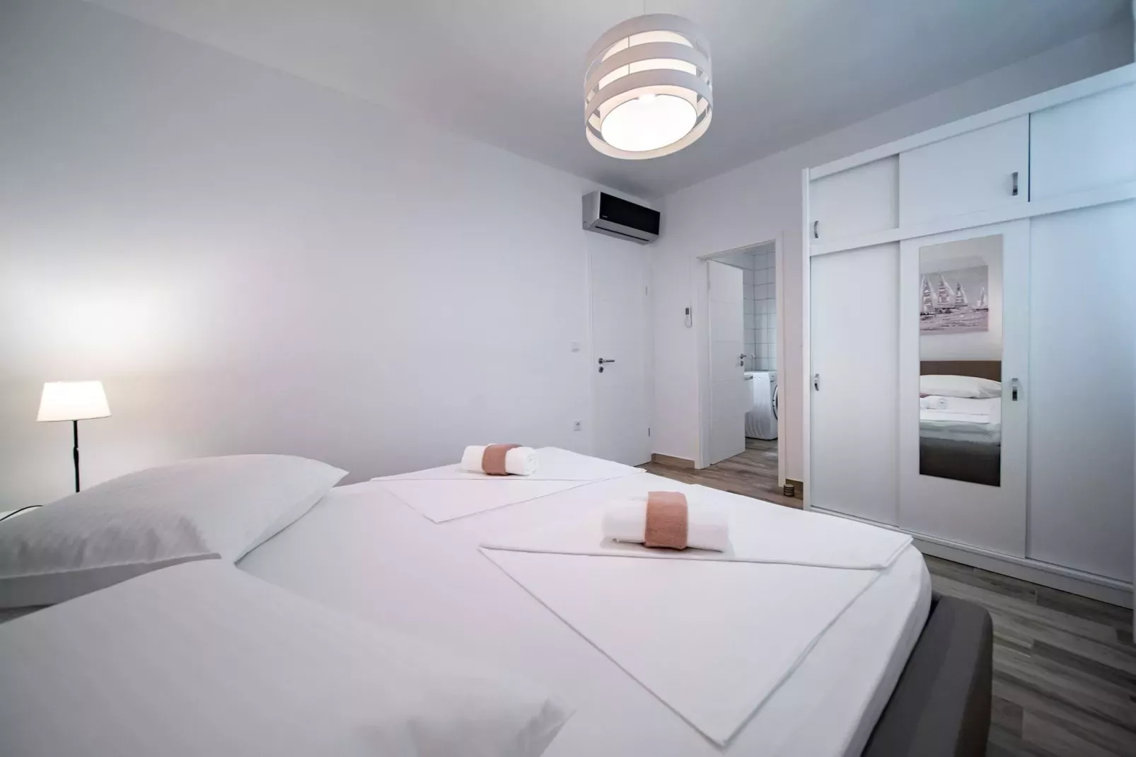 Villa Guliva - Apartment Blue Sea with Sea View-Slaapkamer