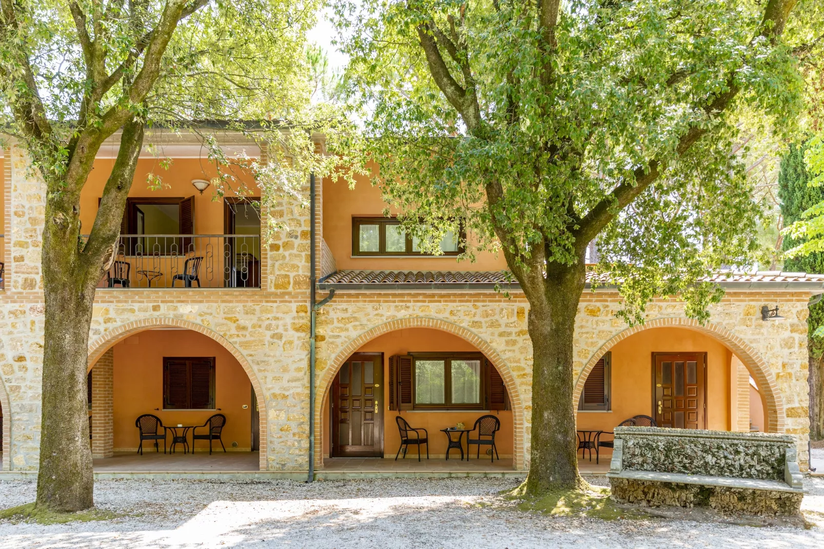 Pian Dei Mucini / APARTMENT TYPE A 3-Zi-App -Smart 40 qm-Buitenkant zomer