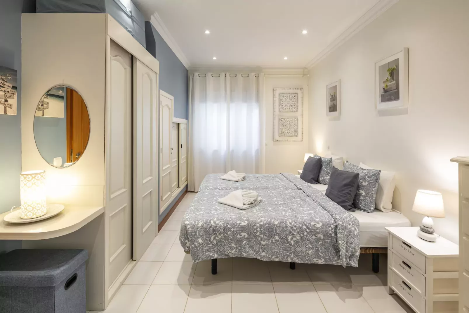 The Palm House - Townhouse at Vale de Milho golf-Slaapkamer