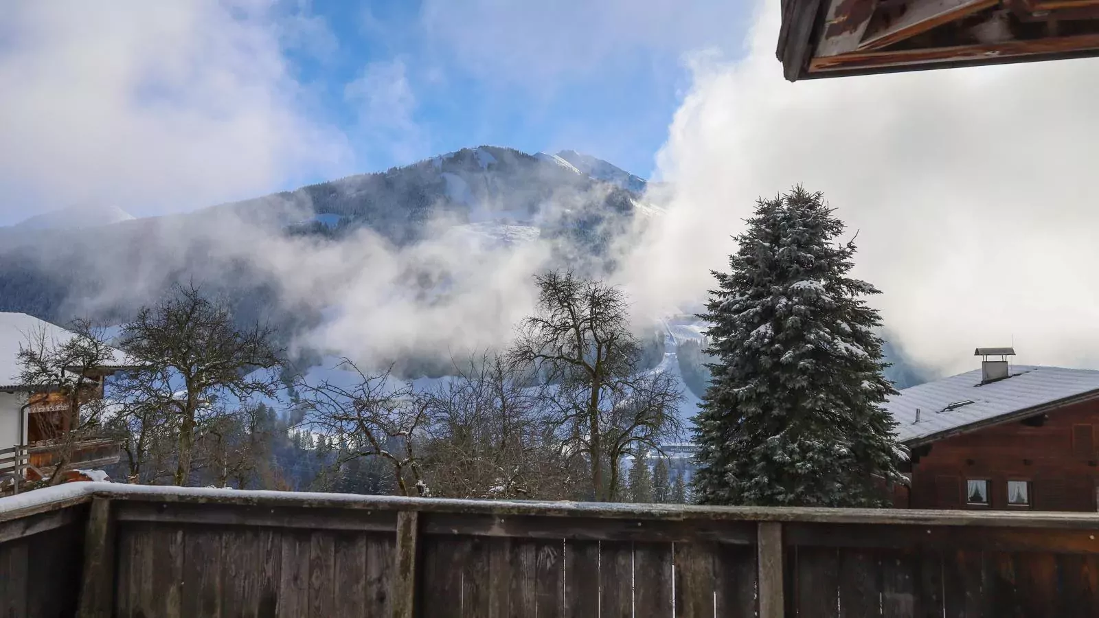 Tirola Chalet Alpbach-Uitzicht winter