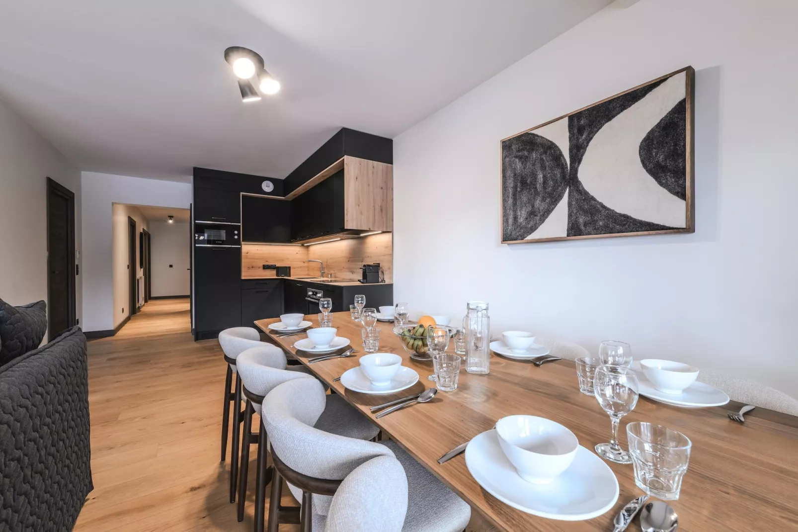 Résidence PLAN PEISEY Le Quartz -A50S-Eetkamer