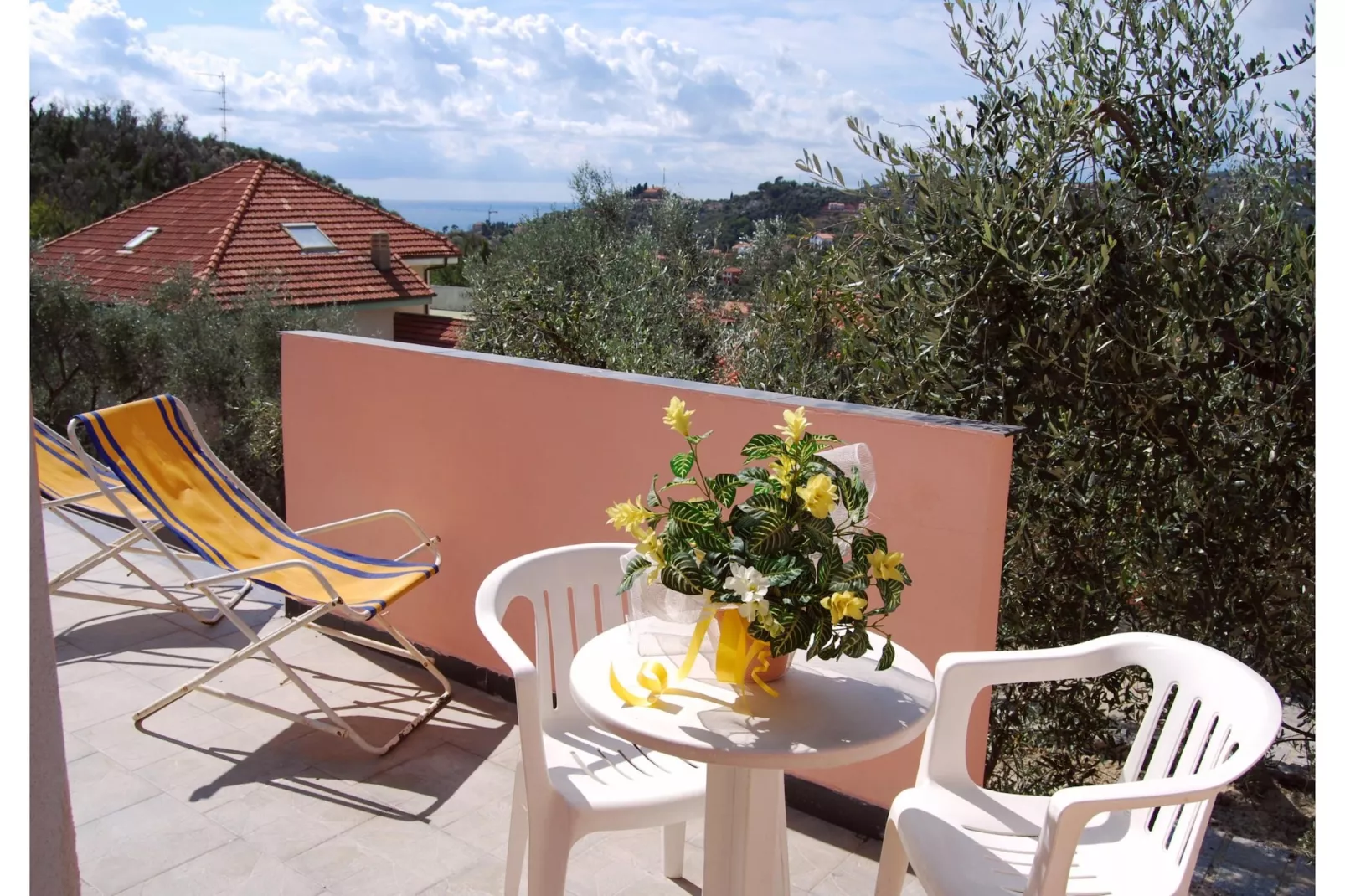 Villaggio Borgoverde STUDIO APARTMENT 4 PAX SUPERIOR - M4U-Terrasbalkon