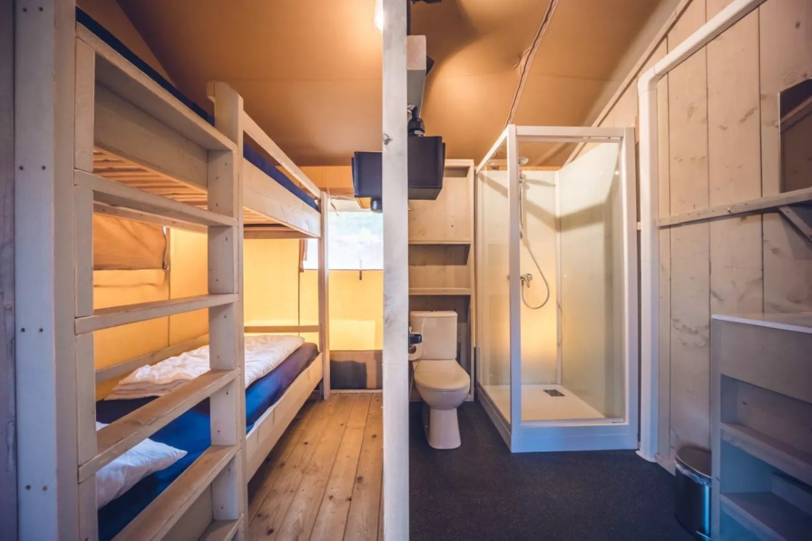 Safari tent 'Vos' | 2 - 5 people-Slaapkamer