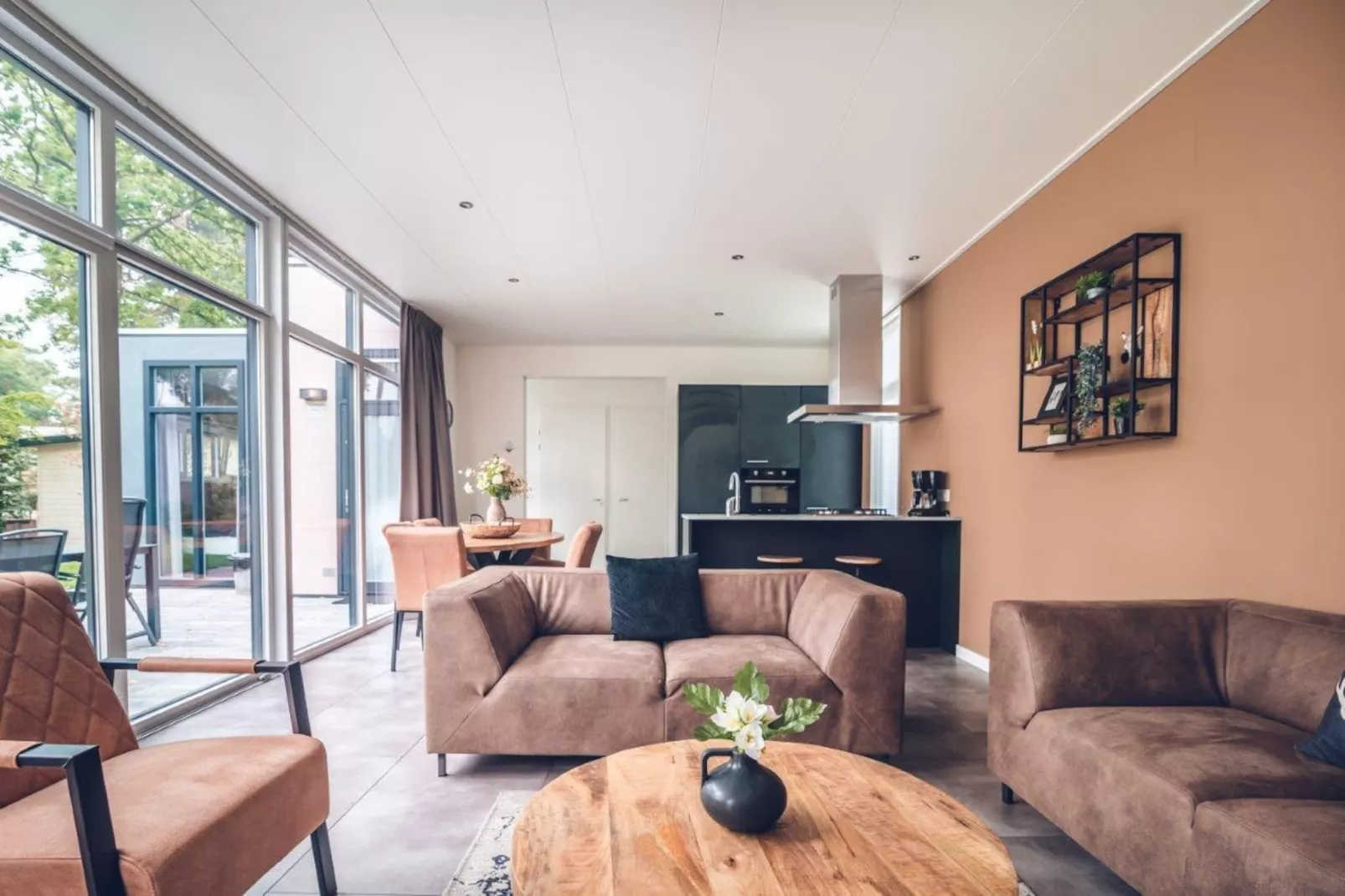 Forest Villa | 2 - 6 people-Woonkamer