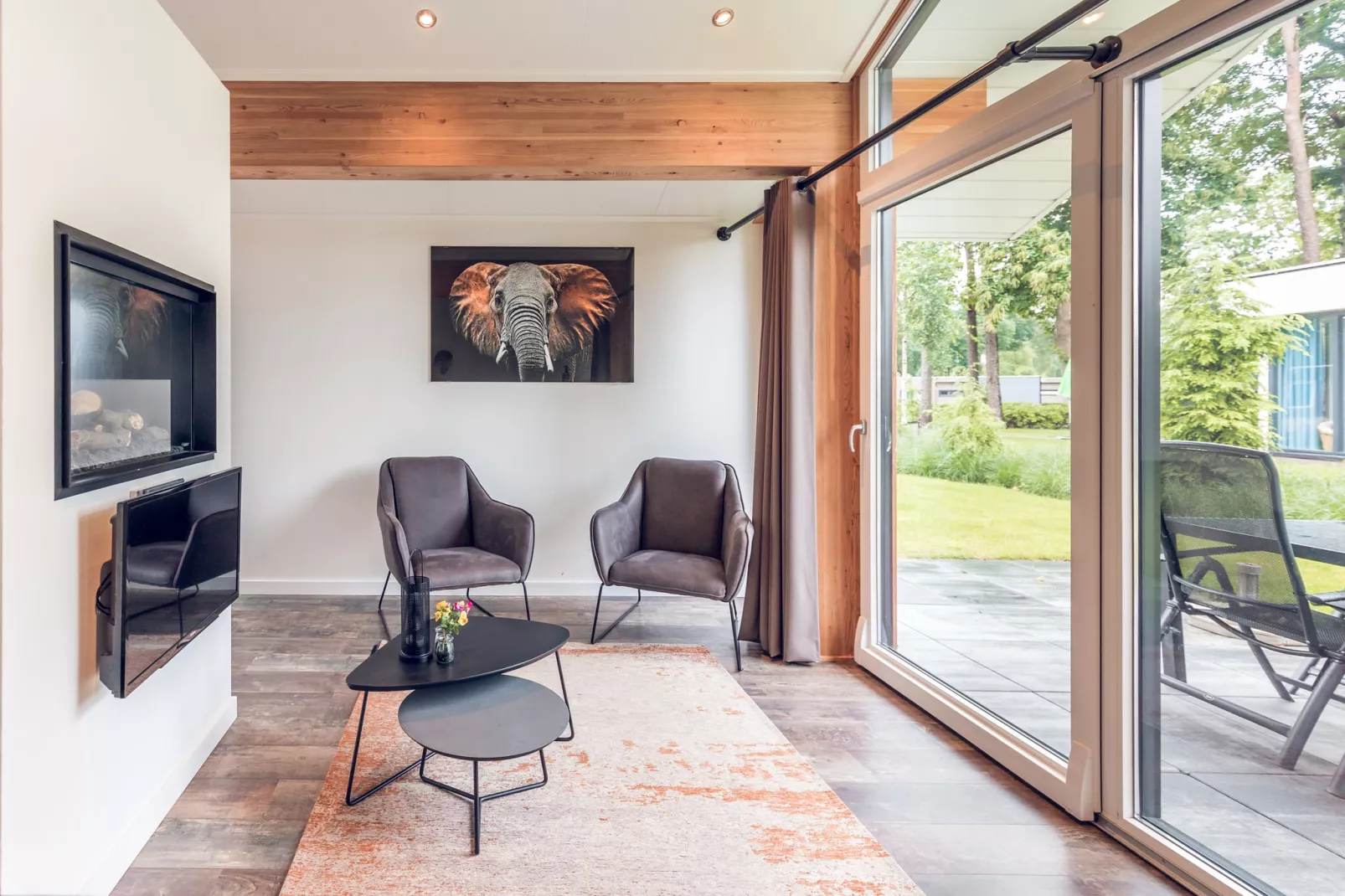 Ecovilla | 2 - 4 persons-Woonkamer