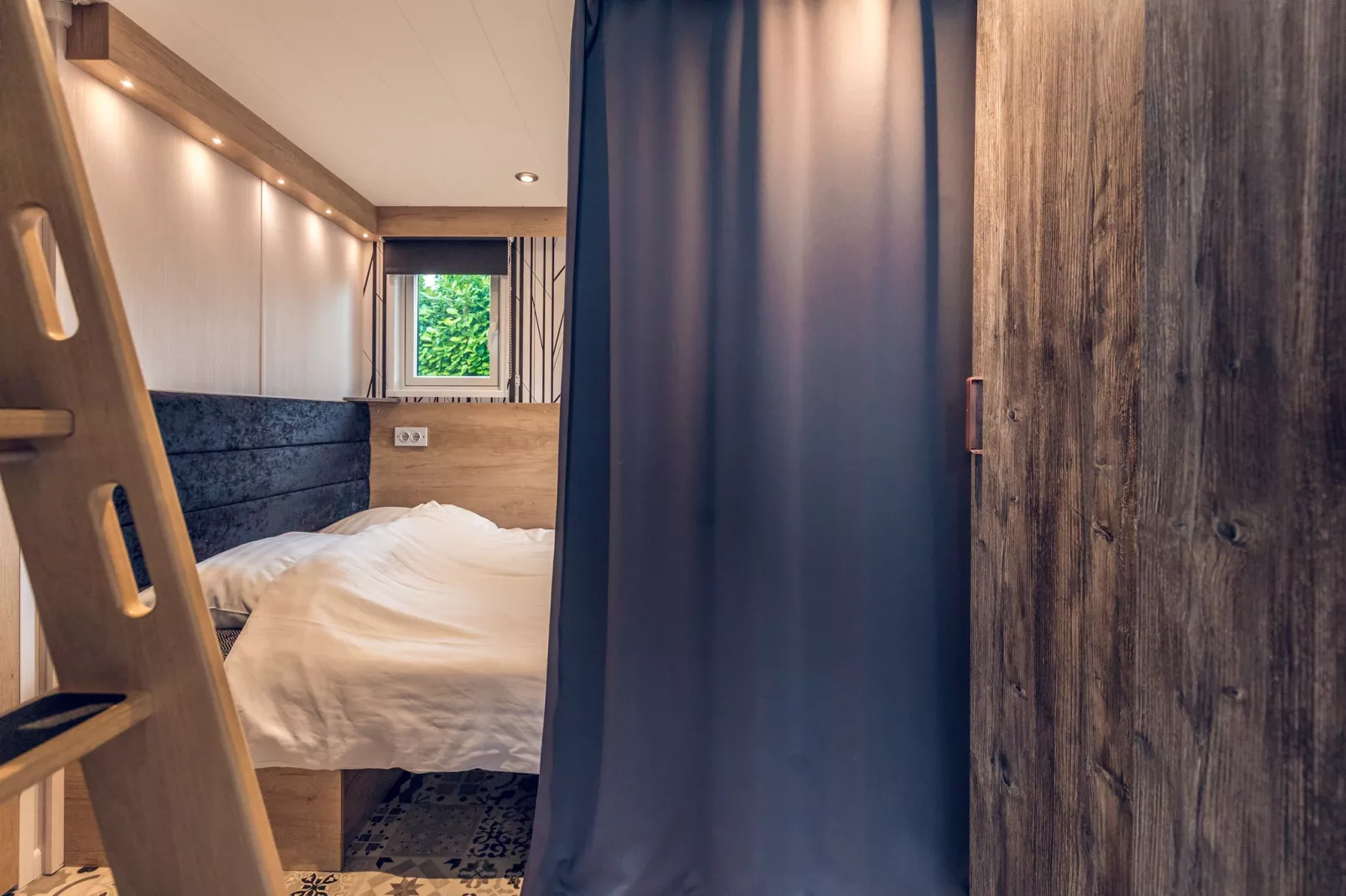 Tinyhouse 'Egel' | 2 - 4 persons-Slaapkamer
