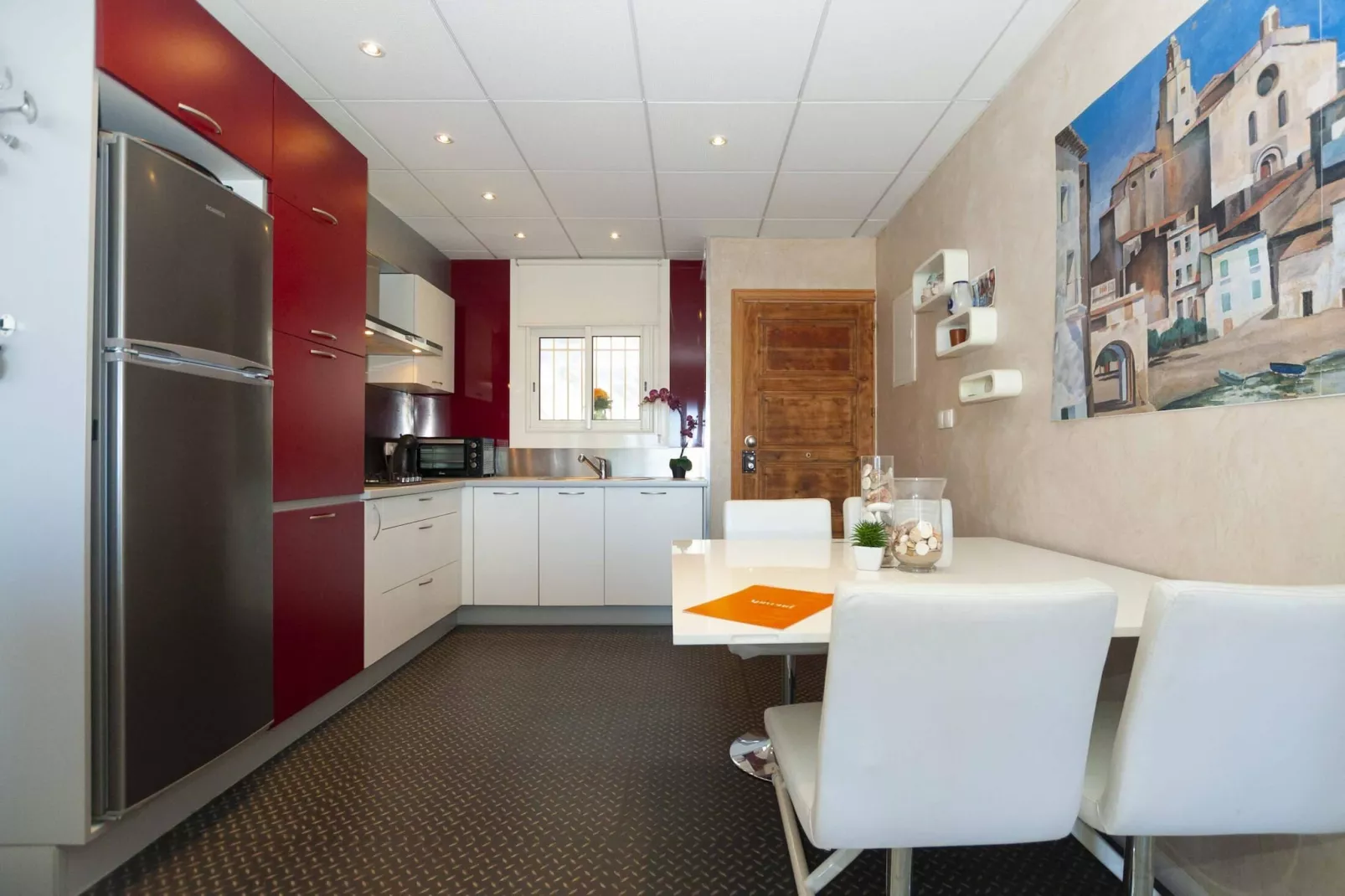 1233 VILA NEUS con piscina-Keuken