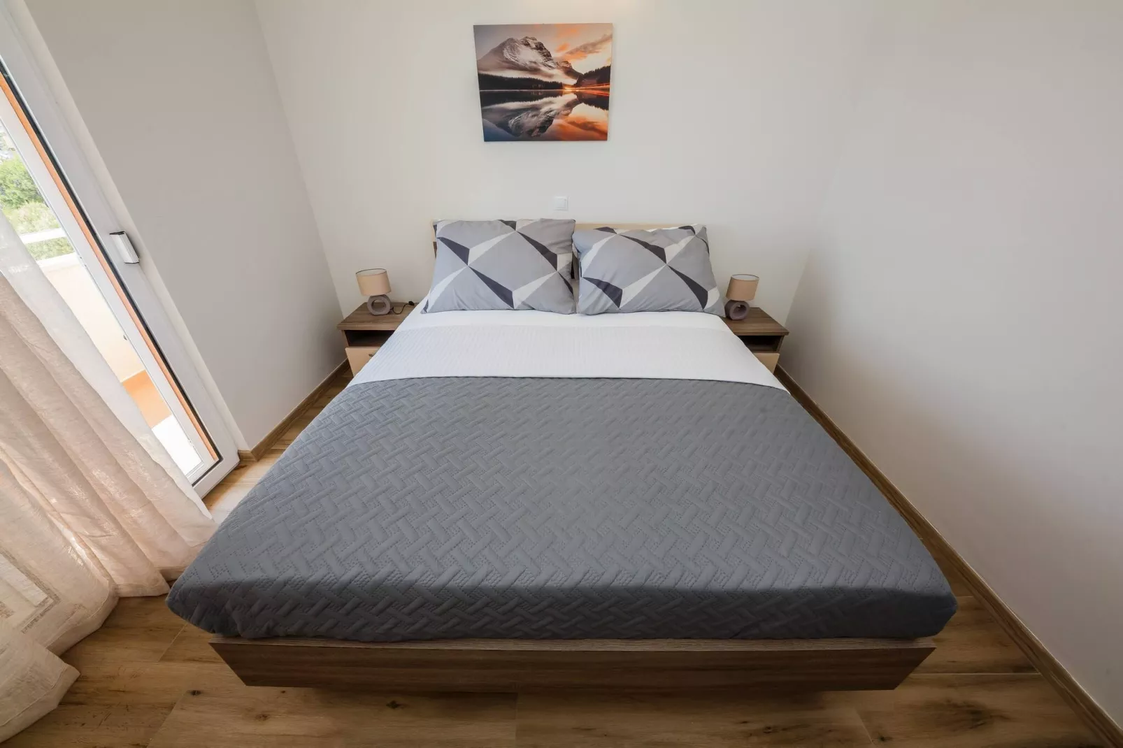 Apartments Savin - one bedroom apartment-Slaapkamer
