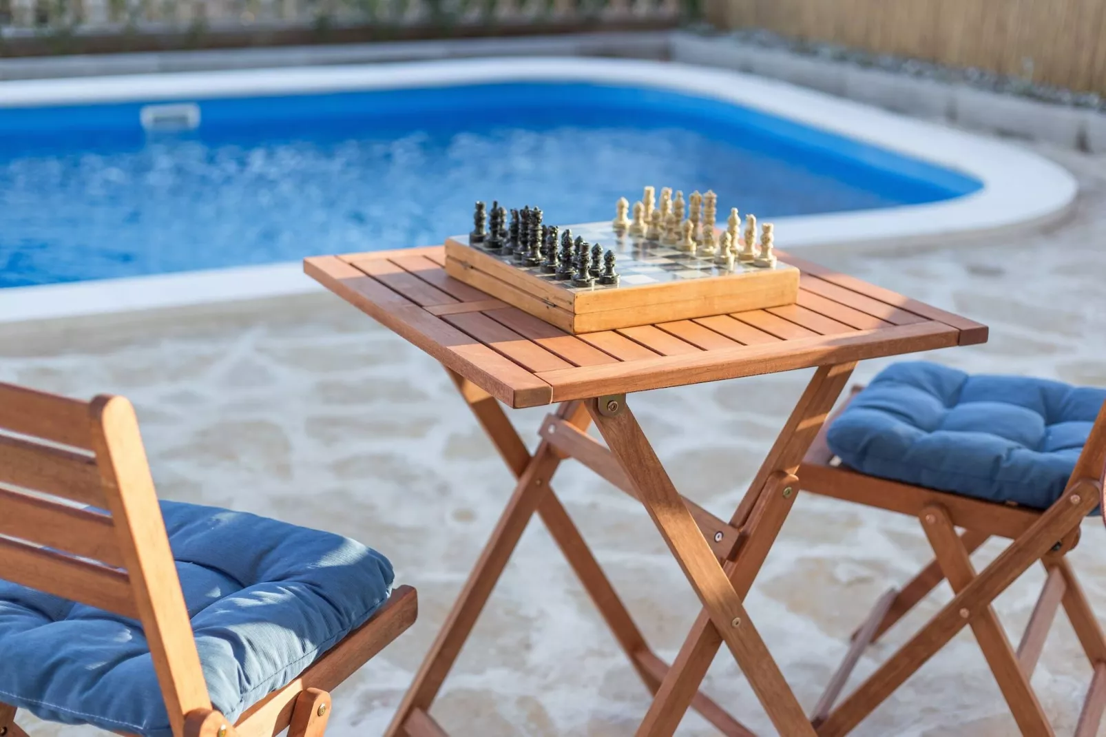 Apartments Nikol - one bedroom apartment A5-Zwembad