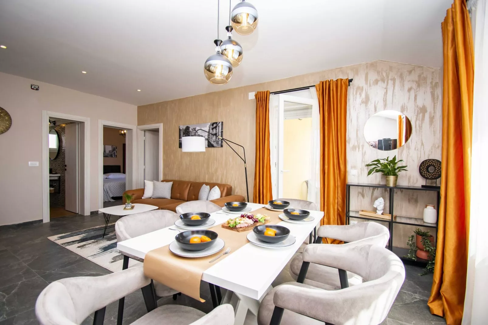 Garden Boutique Apartments - Diora-Eetkamer